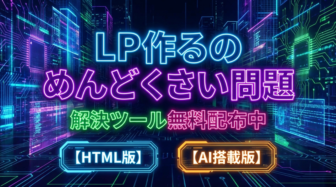 無料ツール配布中